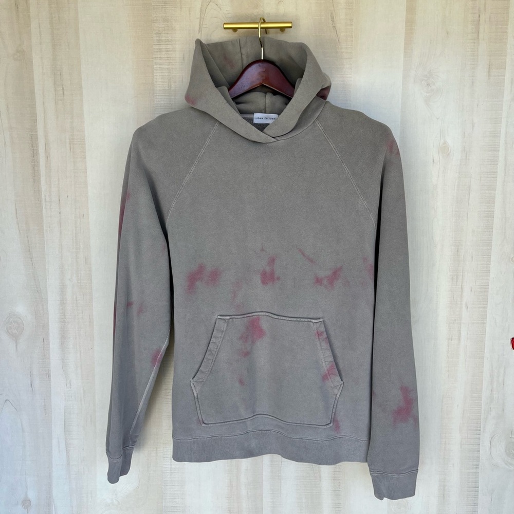 John Elliot Double Dye Raglan Hoodie size 4 XL Brand new